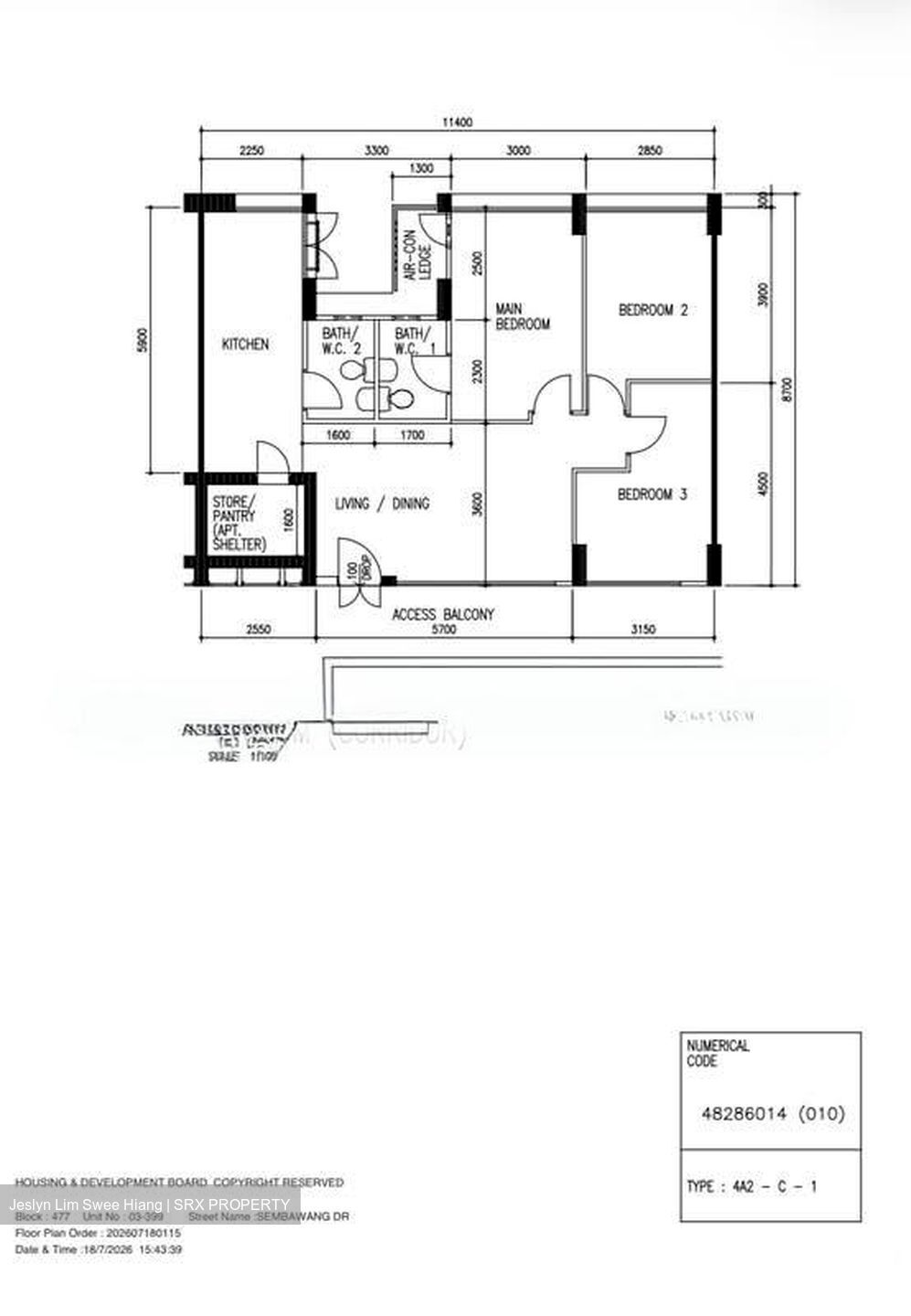 Blk 477 Sembawang Drive (Sembawang), HDB 4 Rooms #596690261